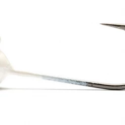 ADX Trout & Panfish Worms Addicted Micro Worm Jig Head (White)