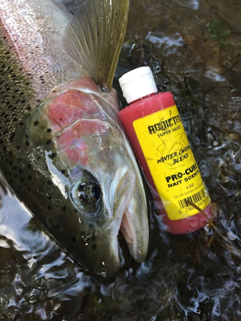 Addicted Fishing Addicted Chrome Blend Super Sauce Fishing Scents & Egg Cures 5 Addicted Fishing Addicted Chrome Blend Super Sauce Fishing Scents & Egg Cures