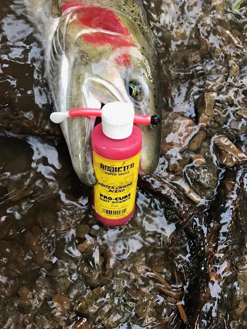 Addicted Fishing Addicted Chrome Blend Super Sauce Fishing Scents & Egg Cures 4 Addicted Fishing Addicted Chrome Blend Super Sauce Fishing Scents & Egg Cures