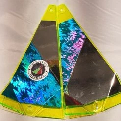 Addicted Fishing Salmon Flashers & Spinners Twisted Addiction Blue Aurora Flasher