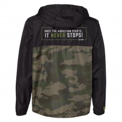 ADX Bargain Deal Pond Outdoors Addict Camo Windbreaker