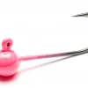 ADX Addicted Micro Worm Jig Head (Pink) Trout & Panfish Worms