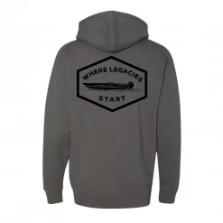 ADX Alumaweld Apparel Gray/Black Legacies Hoodie
