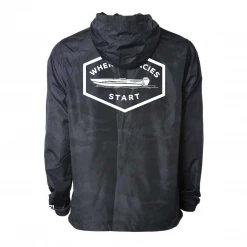 ADX Black Camo Legacy Windbreaker