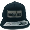 ADX Black Addicted Patch Flatbill Fishing Hats & Beanies