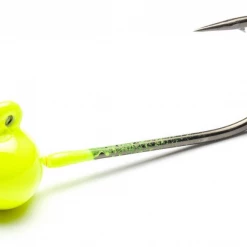 ADX Addicted Micro Worm Jig Head (Chartreuse)
