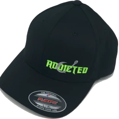 Addicted Fishing Fishing Hats & Beanies Addicted Black/ Green Flexfit