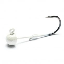 Addicted Fishing Floats, Jigs, & Jig Heads Pearl White Addicted Worm Jig Head