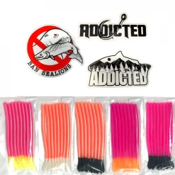 ADX Steelhead Worms & Eggs Glacier Green Fishing Combo