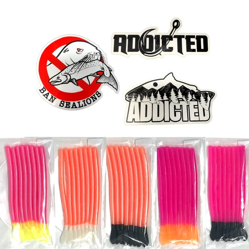 ADX Steelhead Worms & Eggs Glacier Green Fishing Combo 3 ADX Steelhead Worms & Eggs Glacier Green Fishing Combo