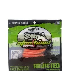 ADX Steelhead Worms & Eggs Lindberg Worms - 3" Midwest Special