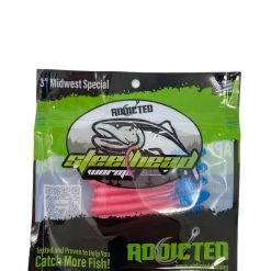 ADX Steelhead Worms & Eggs Miss America Worms - 3" Midwest Special