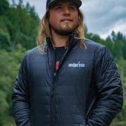 Addicted Fishing The Winter Morning Puffy Jacket