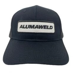 ADX Alumaweld White/Black Patch Trucker Alumaweld Apparel