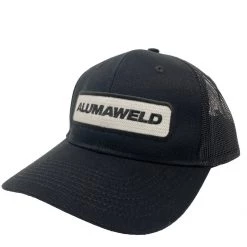 ADX Alumaweld White/Black Patch Trucker Alumaweld Apparel