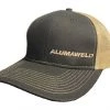 ADX Alumaweld Apparel Alumaweld Black/Sand Logo Trucker