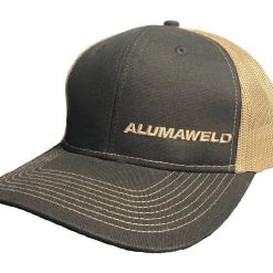 ADX Alumaweld Apparel Alumaweld Black/Sand Logo Trucker
