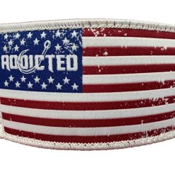 Addicted Fishing Red Freedom Trucker