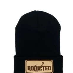 ADX Fishing Hats & Beanies Leather Patch Beanie