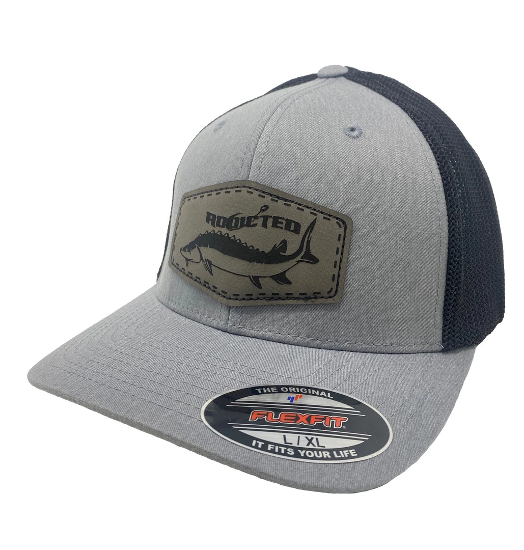 Addicted Fishing Addicted To Sturgeon Flexfit 3 Addicted Fishing Addicted To Sturgeon Flexfit