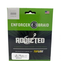 ADX Addicted Braided Line Enforcer Hi-Vis Orange 300 Yd Spool