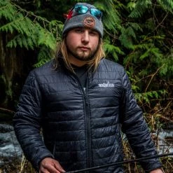 Addicted Fishing The Winter Morning Puffy Jacket