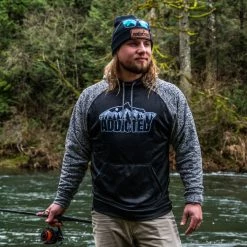Addicted Fishing Hoodies, Tees, & Jackets Adx Cosmic Men's Fish Mountain Hoodie