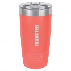 ADX Addicted 20oz Coral Stainless Tumbler Fishing Nets, Bonkers, & Extras