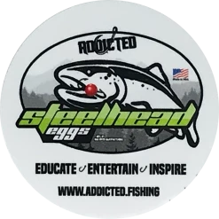 Addicted Fishing Peachy Pearl Trout & Steelhead Rubber Eggs Steelhead Worms & Eggs