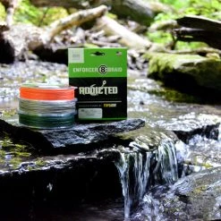 ADX Addicted Braided Line Enforcer Hi-Vis Orange 150 Yd Spool 13 ADX Addicted Braided Line Enforcer Hi-Vis Orange 150 Yd Spool