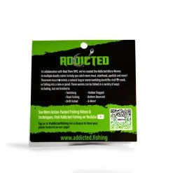 ADX Peachy Pearl Addicted Micro Worm Trout & Panfish Worms