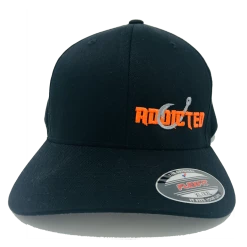 Addicted Fishing Addicted Black/ Orange Flexfit
