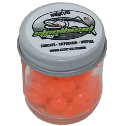 Addicted Fishing Orange Pearl Trout & Steelhead Rubber Eggs