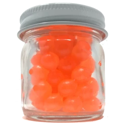 Addicted Fishing Orange Pearl Trout & Steelhead Rubber Eggs