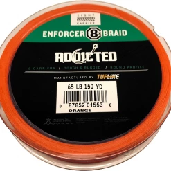 ADX Addicted Braided Line Enforcer Hi-Vis Orange 150 Yd Spool 11 ADX Addicted Braided Line Enforcer Hi-Vis Orange 150 Yd Spool