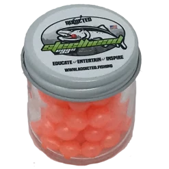 Addicted Fishing Peachy Pearl Trout & Steelhead Rubber Eggs Steelhead Worms & Eggs