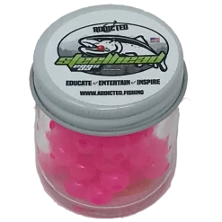 Addicted Fishing Pink Haze Trout & Steelhead Rubber Eggs