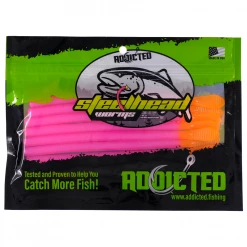 Addicted Fishing The "Shipe" Steelhead Worms Steelhead Worms & Eggs
