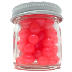 Addicted Fishing Steelhead Worms & Eggs Red Haze Trout & Steelhead Rubber Eggs