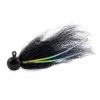 ADX Salmon Jigs & Hoochies Black On BLACK Tailout Twitcher Jig