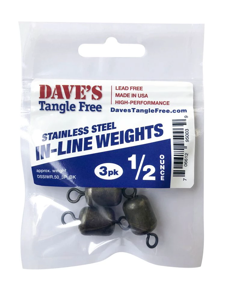 ADX Dave's Tangle In-Line Weights 3 ADX Dave's Tangle In-Line Weights