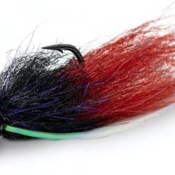 ADX Black On BLACK/Red Tailout Twitcher Jig