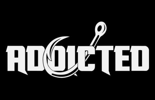 Addicted Fishing LARGE Addicted Decal (CUSTOM COLOR) 6 Addicted Fishing LARGE Addicted Decal (CUSTOM COLOR)