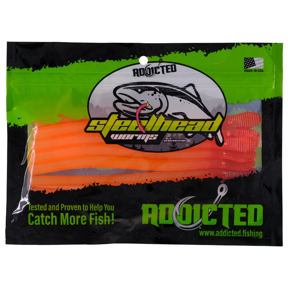 Addicted Fishing The "Handy" Steelhead Worms 3 Addicted Fishing The "Handy" Steelhead Worms