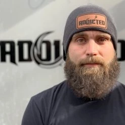 ADX Classic Clean Beanie Charcoal Grey Fishing Hats & Beanies