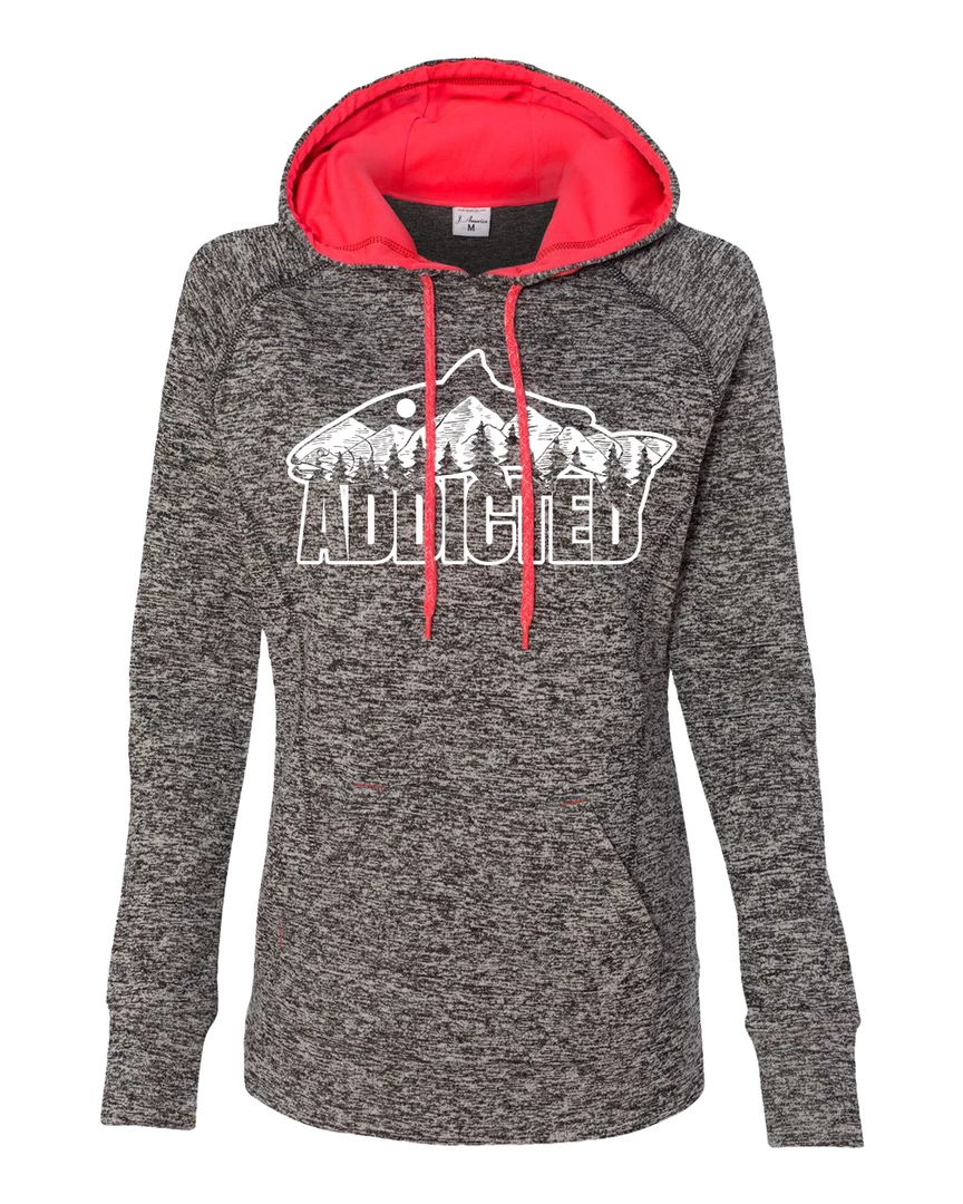 Addicted Fishing Hoodies, Tees, & Jackets Adx Cosmic Ladies Fish Mountain Hoodie 3 Addicted Fishing Hoodies, Tees, & Jackets Adx Cosmic Ladies Fish Mountain Hoodie
