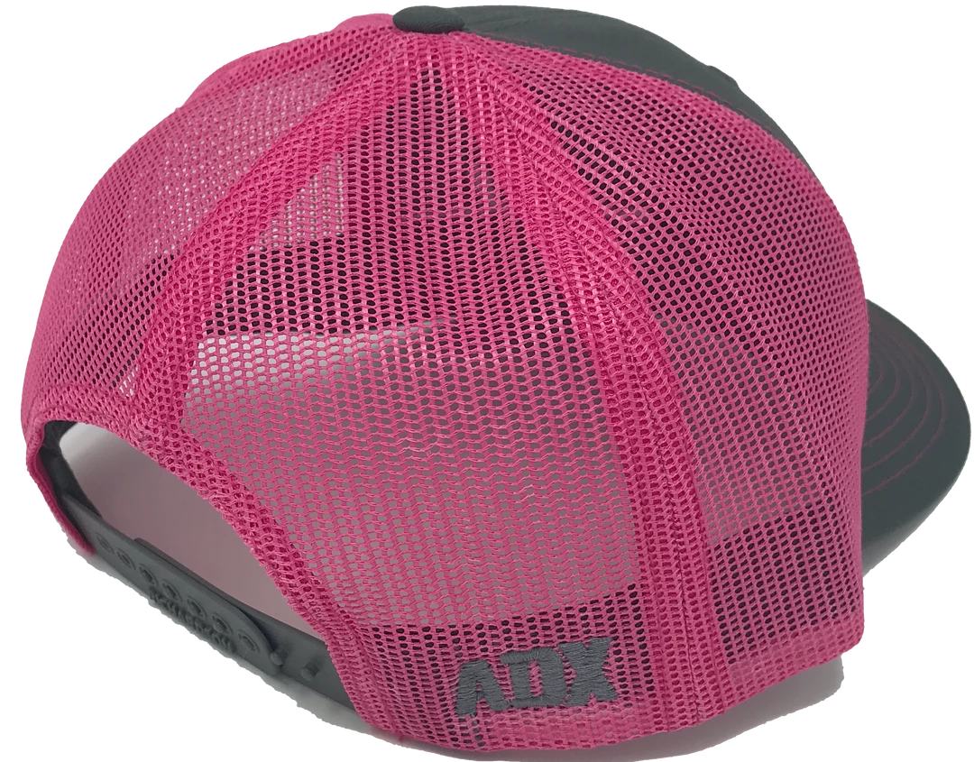 Addicted Fishing Addicted Pink Womens Trucker 4 Addicted Fishing Addicted Pink Womens Trucker