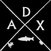 Addicted Fishing Fishing Decals & Stickers ADX Rod Cross Decal White
