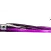 ADX Salmon Jigs & Hoochies Black/Purple Setback Hootchie