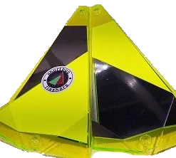 Addicted Fishing Twisted Addiction Yellow Flasher Salmon Flashers & Spinners